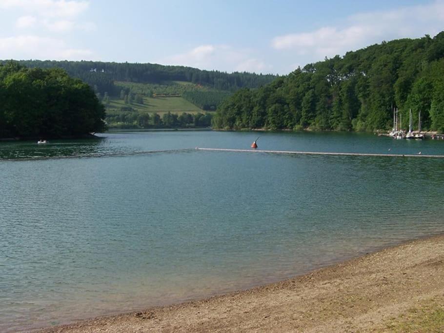 Ferienhaus Lena Im Sauerland Direkt Am Hennesee Meschede Exterior photo